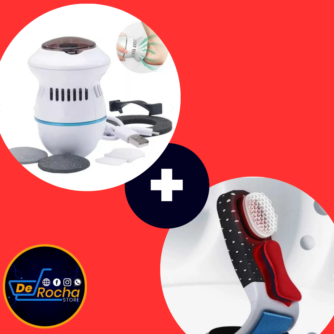 combo plantilla ortopedica+raspa callos